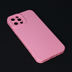Torbica Silikon color za Iphone 12 Pro 6.1 roze