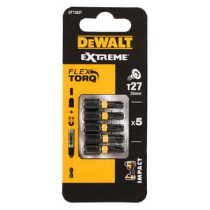NASTAVAK TORX 27/25 EXTREME 5 KOM Dewalt DT7383T