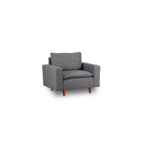 Atelier Del Sofa Fotelja, Svijetlo siva, Lungo - Light Grey slika 4