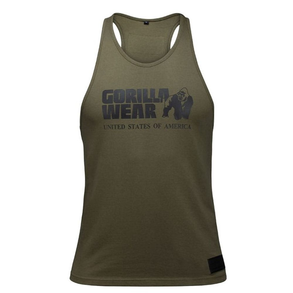 Gorilla Wear CLASSIC Majica bez rukava, Army Green slika 2