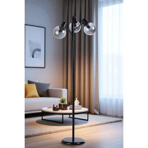 Opviq Podna lampa 180, siva, crna