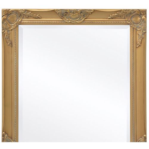 Zidno Ogledalo Barokni stil 140x50 cm boja zlata slika 42