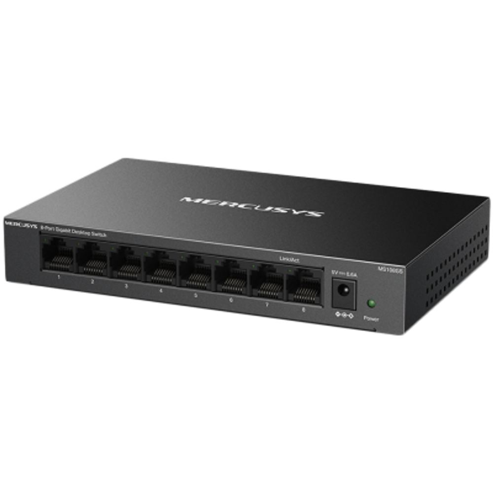8-Port Gigabit Desktop SwitchPORT: 8× Gigabit PortsSPEC: Desktop Steel Case, Wall MountingFEATURE: Plug and Play, Power Saving, Compact design slika 2