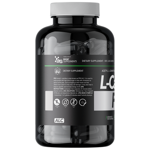 Basic Supplements Acetyl L-Carnitine Pro / 150 Vegan Capsule slika 2