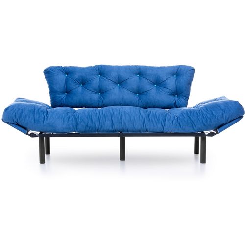 Nitta Triple - Blue Blue 3-Seat Sofa-Bed slika 7