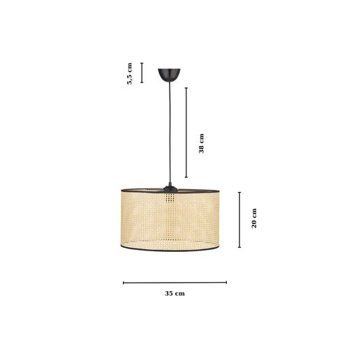 KS-2015 BrownBlack Chandelier slika 5