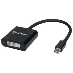 Adapter Manhattan 152549 Mini DisplayPort/M - DVI-D 24+5/F 4K