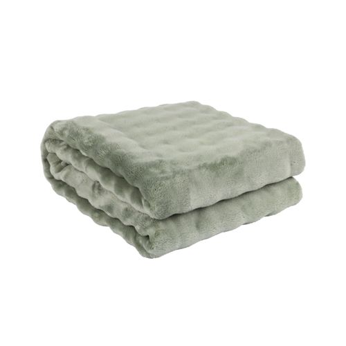 Ćebe Soft Wave 200x220 - Dark Green slika 1