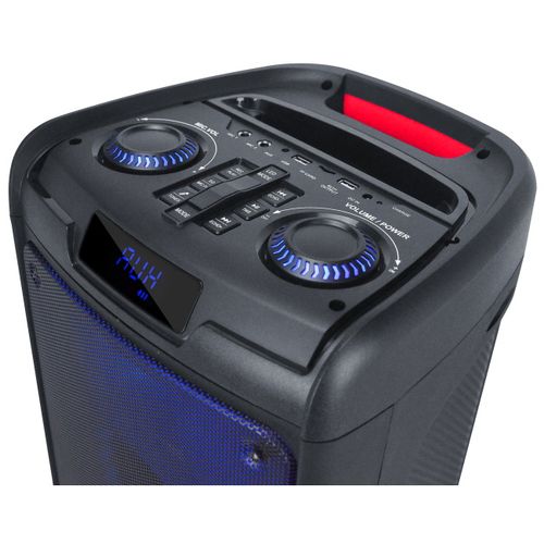 MANTA karaoke Flame BT, 100W, disco ef, baterija, daljinski, mikrofon SPK5350 slika 4