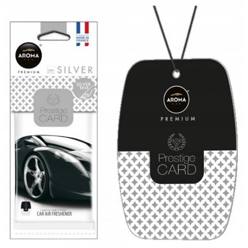 Aroma Car Miris za auto PRESTIGE CARD - SILVER slika 1