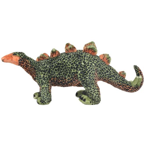 Stojeća plišana igračka stegosaur zeleno-narančasti XXL slika 18