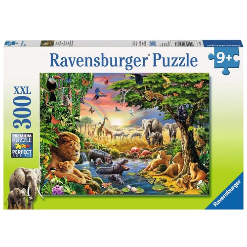Ravensburger Puzzle divlje životinje u vodi 300kom slika 1
