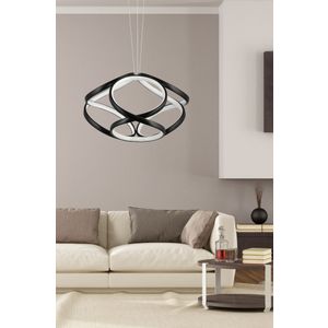 Apeiro - Black, White Light Black Chandelier