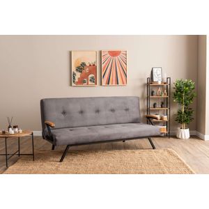 Sofa na razvlačenje Zven - Siva boja