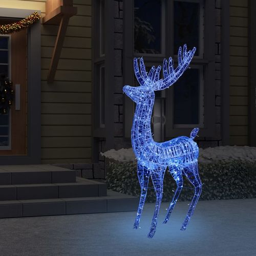 XXL akrilni božićni sob 250 LED žarulja 180 cm plavi slika 3