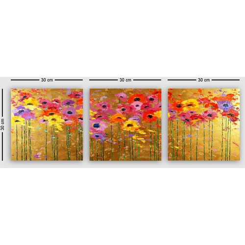 Wallity Slika dekorativna na platnu (3 komada), PMDR73 slika 1