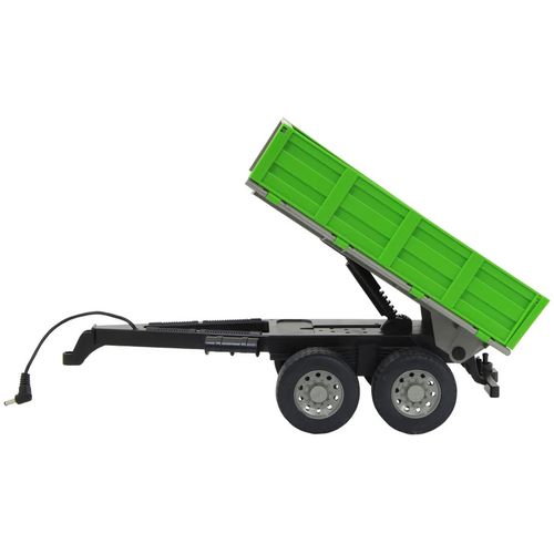 Jamara traktor prikolica Tipper, za RC-Tractor, zelena 1:16 slika 8