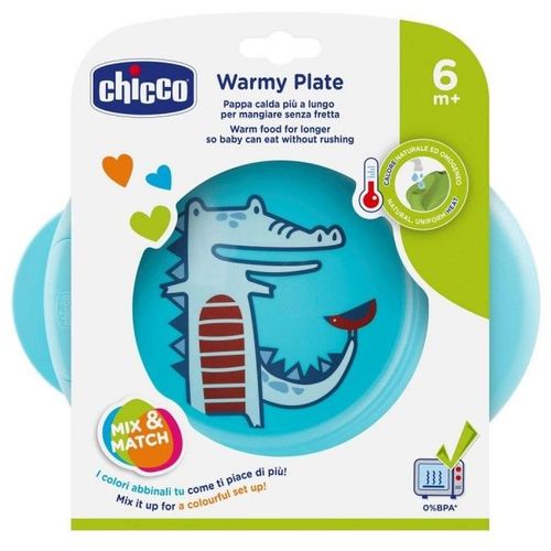 Chicco termo tanjur 6+m plavi slika 7