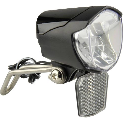 FISCHER FAHRRAD prednje svjetlo za bicikl 85355 LED pogon na dinamo crna slika 1