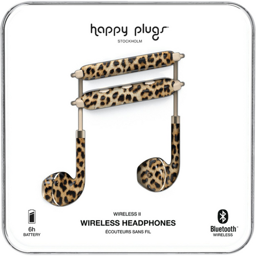 Happy Plugs, Wireless II, bežične slušalice, Leopard slika 1