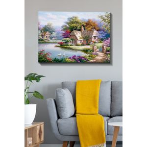 Dekorativna Višebojna Kanvas Slika (70 x 100 cm) - Model 111