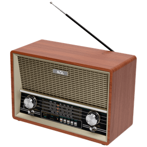 SAL Retro radio + BT bežični zvučnik, 4in1, FM, MP3, AUX - RRT 4B