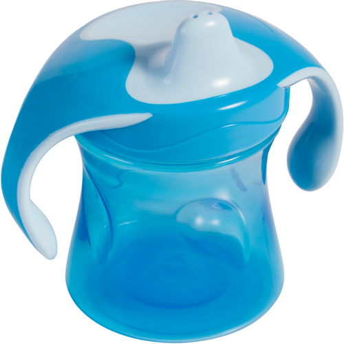 BABY NOVA Čaša za učiti piti Baby Trainer Cup 6m+ 220ml, Plava slika 1