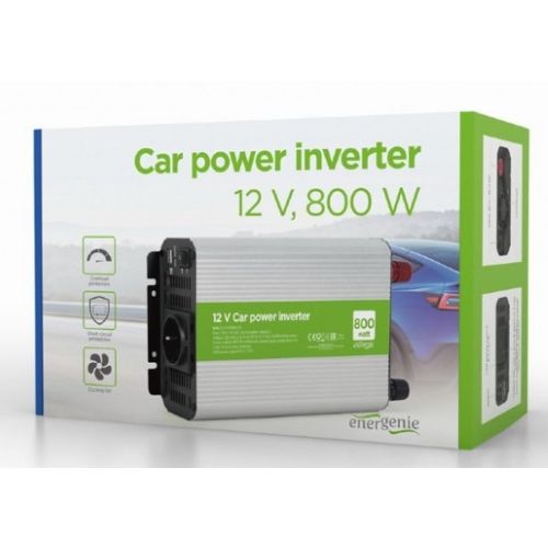 EG-PWC800-01 Gembird 12V Auto inverter DC/AC 800W+USB port slika 4