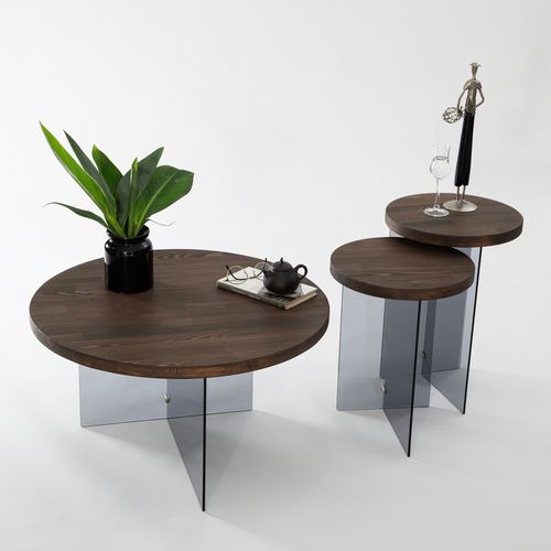 Serenity 2 - Walnut, Dark Grey Walnut
Dark Grey Coffee Table Set slika 6