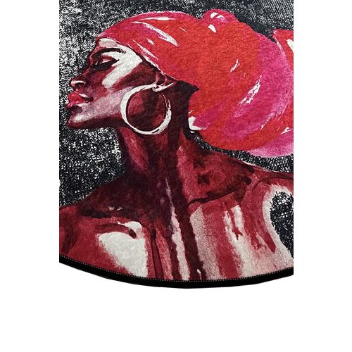 Colourful Cotton Prostirka kupaonska Pink Hair Djt (80 cm) slika 2