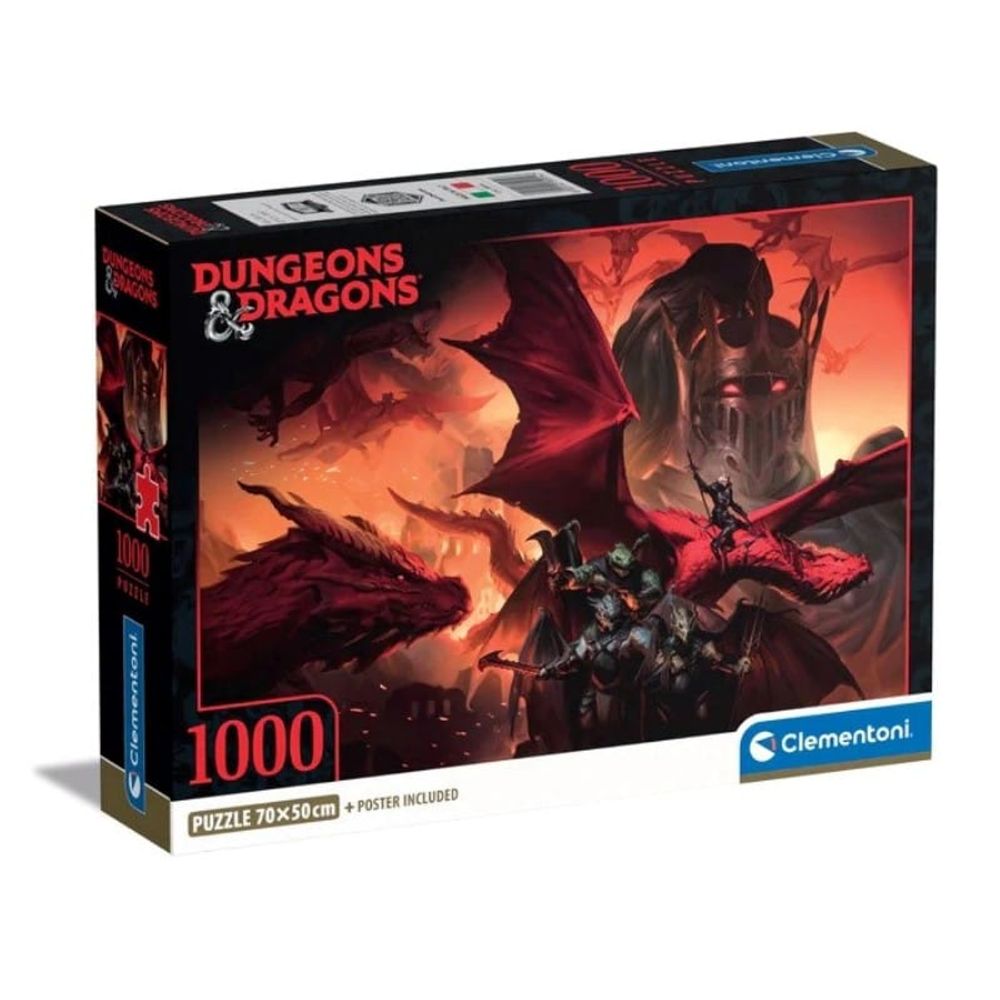Clementoni CL39914 Puzzle Tamnice i zmajevi, 1000kom slika 1