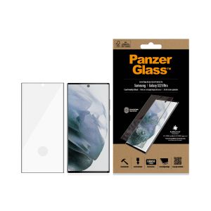Panzerglass zaštitno staklo za Samsung S22 Ultra fingerprint case friendly antibacterial black