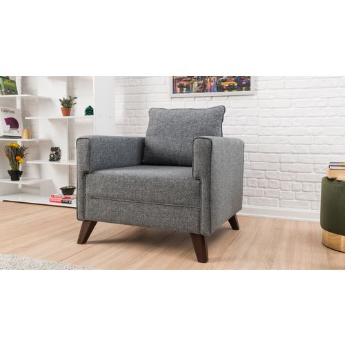 Bella Armchair - Gey Grey 1-Seat Sofa slika 3