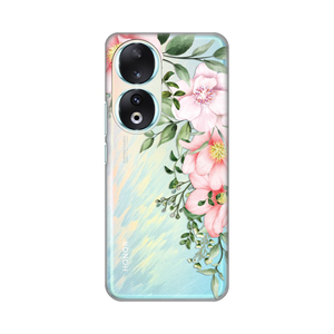 Torbica Silikonska Print Skin za Honor 90 Gentle Rose Pattern