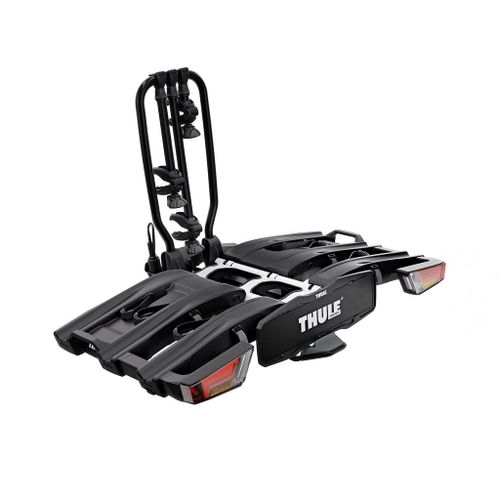 Thule EasyFold XT 3, 934B nosač bicikla na kuku crni za 3 bicikla s torbom slika 12