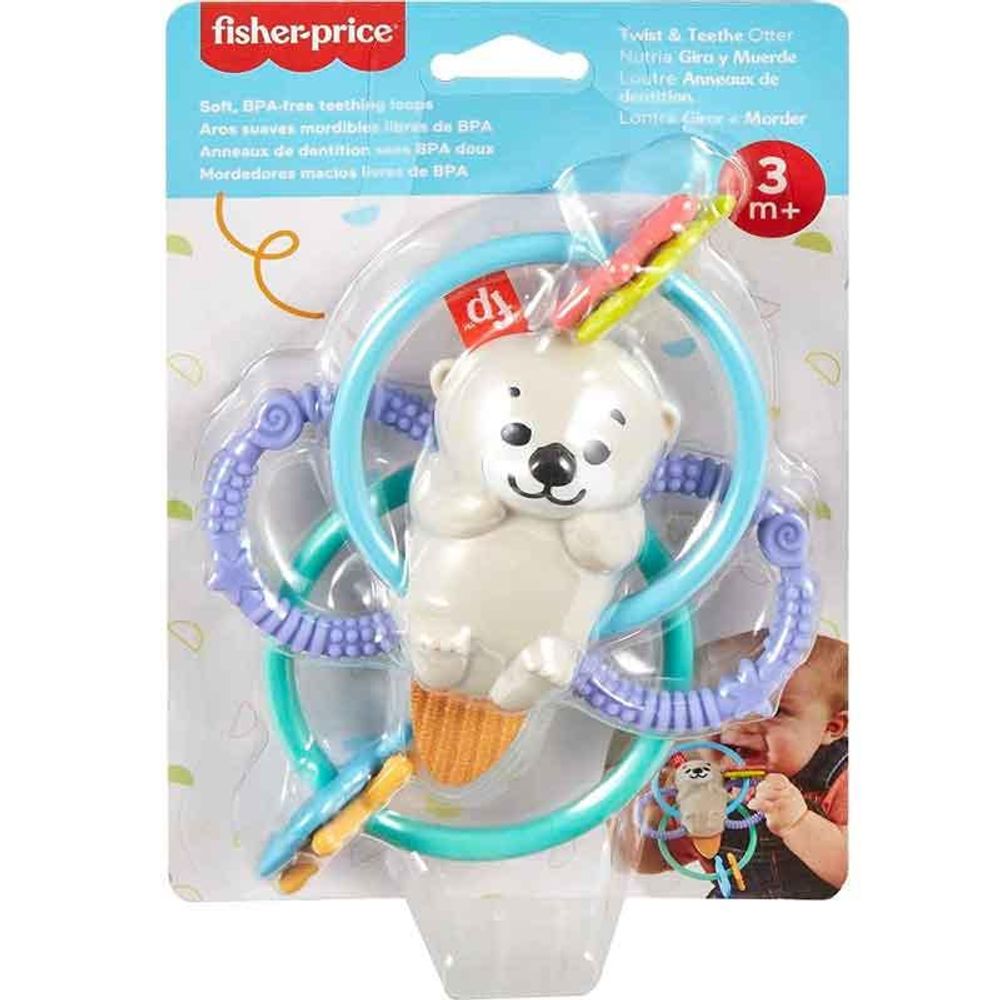 Fisher Price zvečka i glodalica vidra slika 5