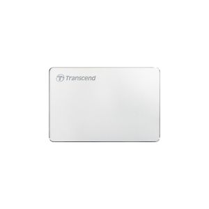 Transcend TS1TSJ25C3S External HDD 1TB Slim form factor, M3S, USB 3.1, 2.5, Anti-shock system, Backup software, 185g, Iron gray (Slim)