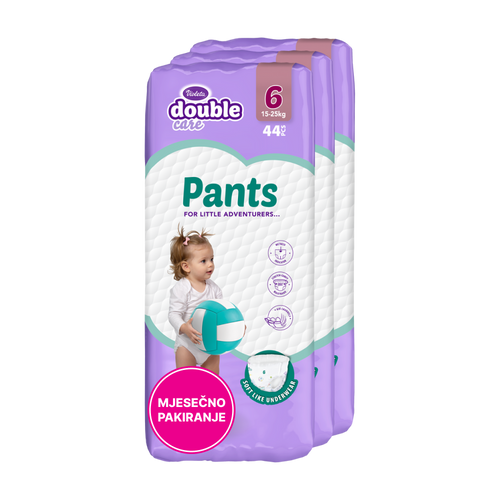 Violeta Double Care Pants pelene Mjesečno Pakiranje 3 Pack XXL slika 3