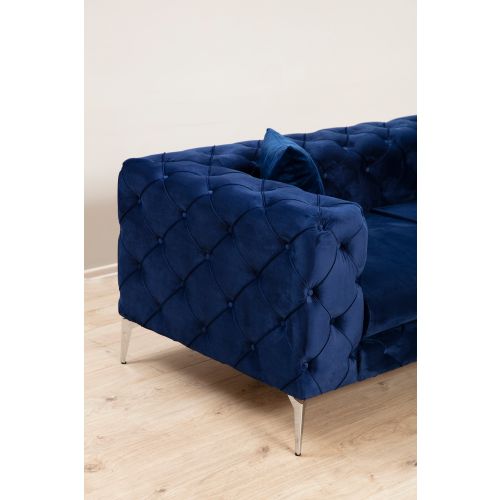 Atelier Del Sofa Dvosjed, Mornarsko plava, Como - Navy Blue slika 2