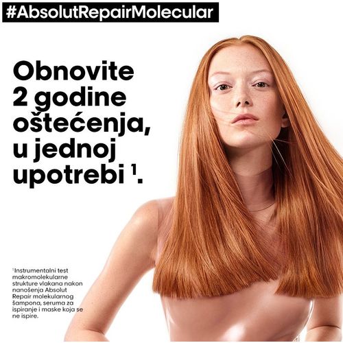 L'Oreal Professionnel Serum za obnovu kose Absolut Repair Molecular Rinse off - 250 ml slika 6