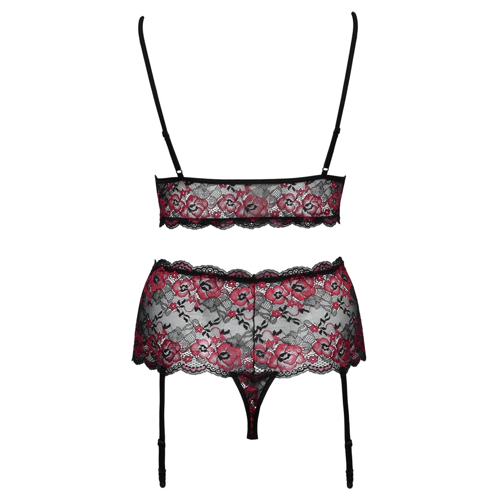 Cottelli CURVES Komplet grudnjaka Pearl 3XL/4XL slika 7