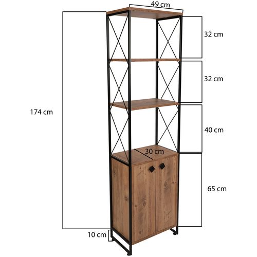 Woody Fashion Polica TERVEL PINE, Tervel - Pine slika 6