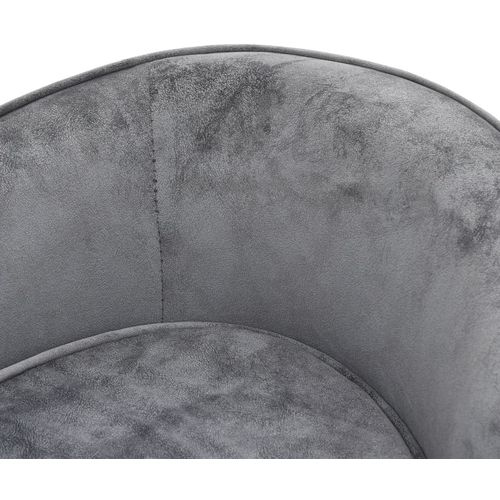 Sofa za pse siva 69 x 49 x 40 cm plišana slika 31