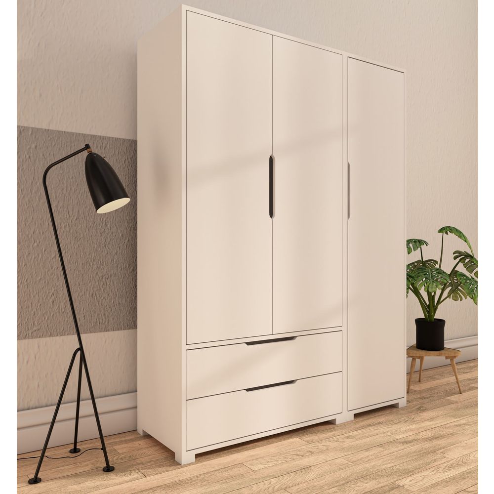 Ormar Flora 137 - bijela boja slika 2