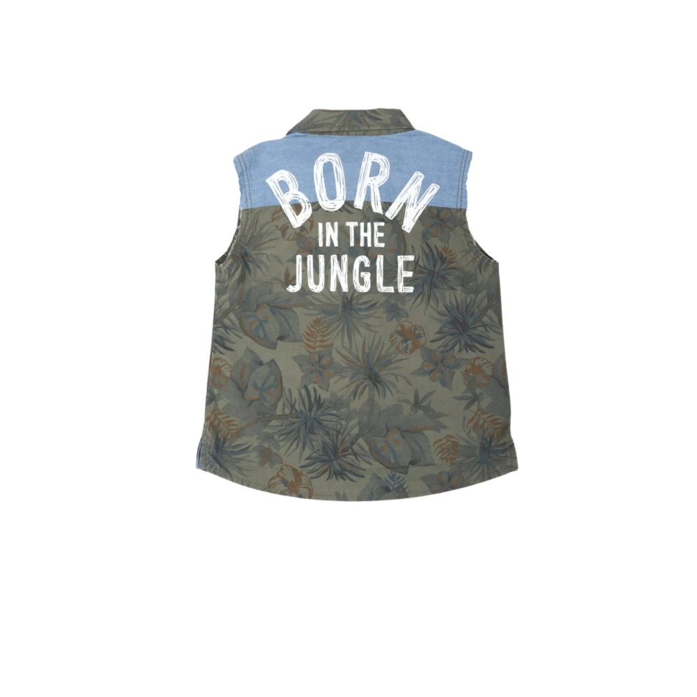Chicco Košulja za dječake bez rukava, Jungle slika 2