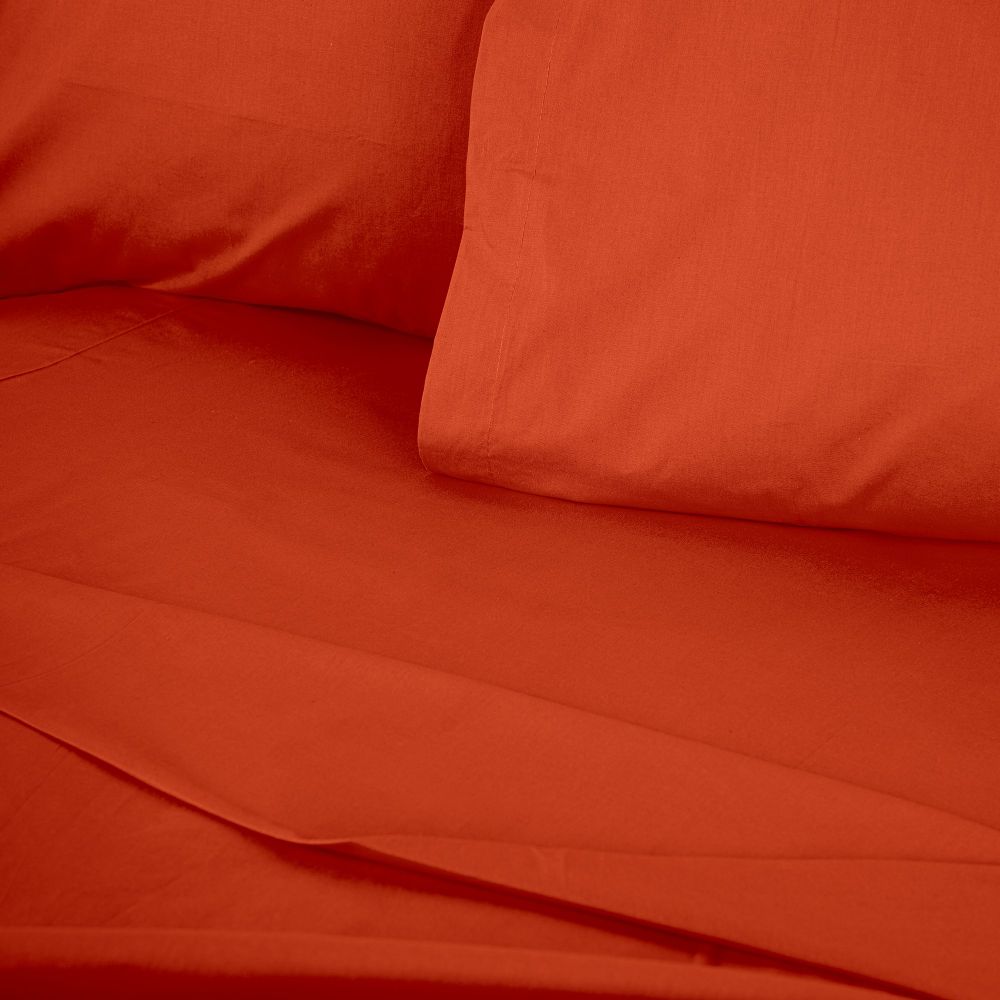 Tonne Mixte - Joli Tile Red Ranforce King Quilt Cover (FR) (IT) slika 3