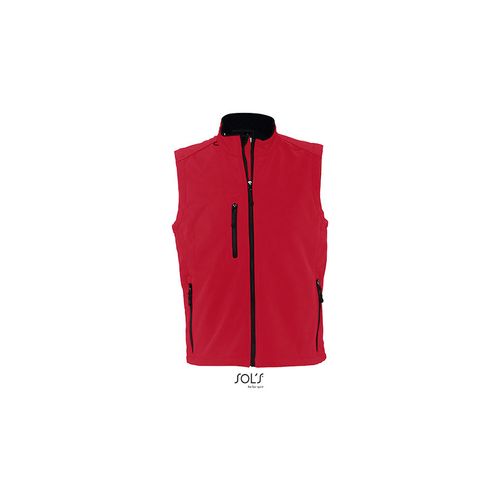 RALLYE MEN softshell prsluk - Crvena, M  slika 5