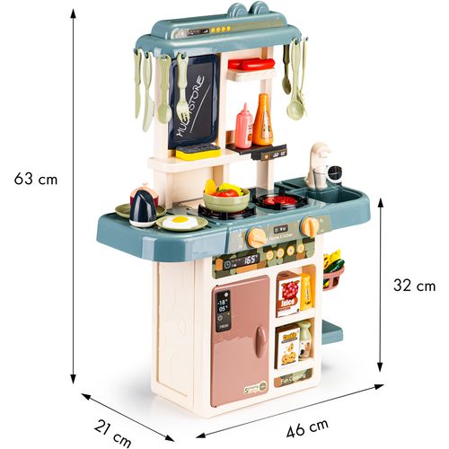 Dječja kuhinja sa zvukom, svijetlom i parom 46 elemenata slika 5