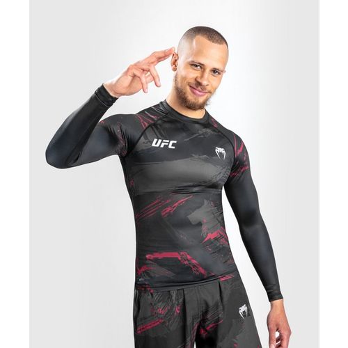 Venum UFC Authentic Fight Week 2.0 Rashguard DR Crno/Crveni XXL slika 1