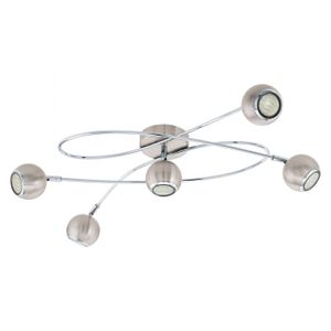 Eglo Locanda spot/5, led, gu10, 5x3w, 5x240lm, hrom/nikal